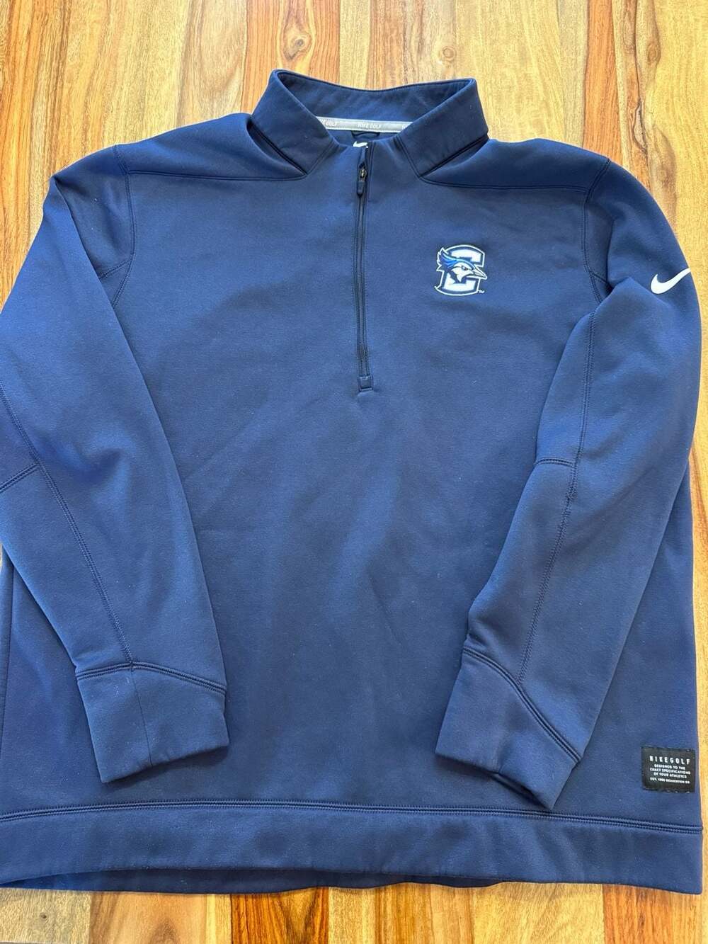 Nike Golf Creighton Bluejays 1/4 Zip Pullover Size XL